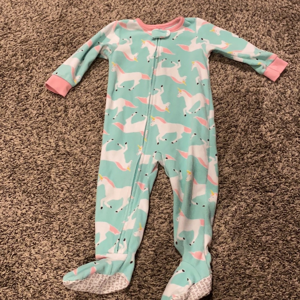 Carter’s Fleece Zip-up Pajamas